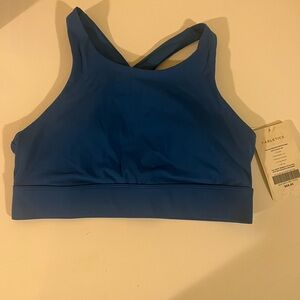 Fabletics Blue No Bounce Sports Bra